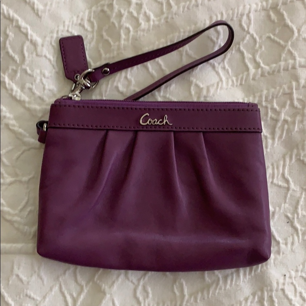 Coach wristlet